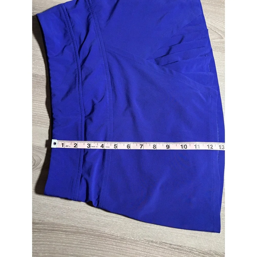 Athleta Ace Skort Womens Small Blue Pleated Tennis Golf Athletic Skirt 596245